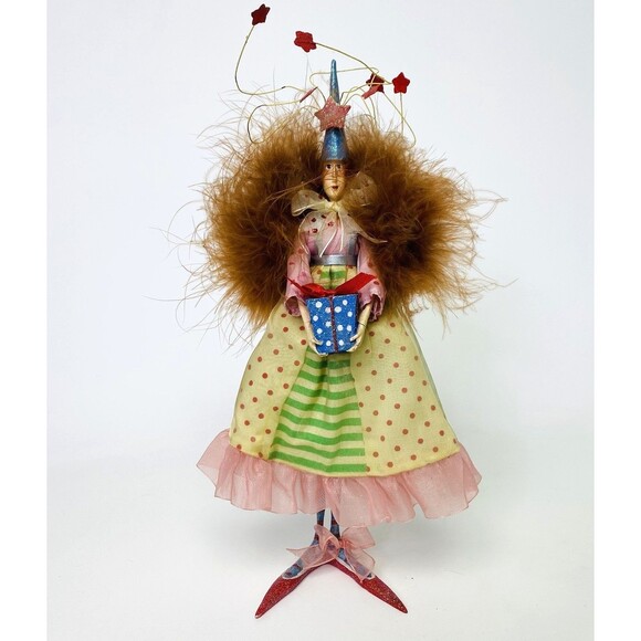 Department 56 Krinkles Patience Brewster Birthday Fairy Figure Figurine Vintage - Picture 1 of 12